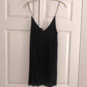 Aritzia Wilfred Free Black Mini Dress